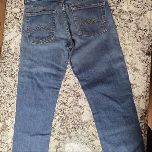 Women's Size 8 New Lucky Brand Blue Ankle & Cropped Jeans
